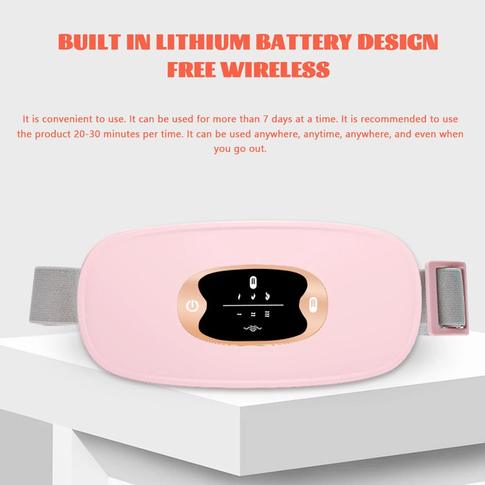 Menstrual Massage Heating Pad Multifunctional Period Pain Relieve Massager For Living Room Office