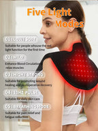 Home Red Light Infrared for Neck and Shoulder Muscle Relaxation Device