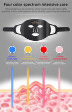 Silicone LED Red Light Therapy Mask (Face & Neck)