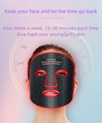Silicone LED Red Light Therapy Mask (Face & Neck)