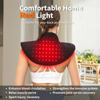 Home Red Light Infrared for Neck and Shoulder Muscle Relaxation Device