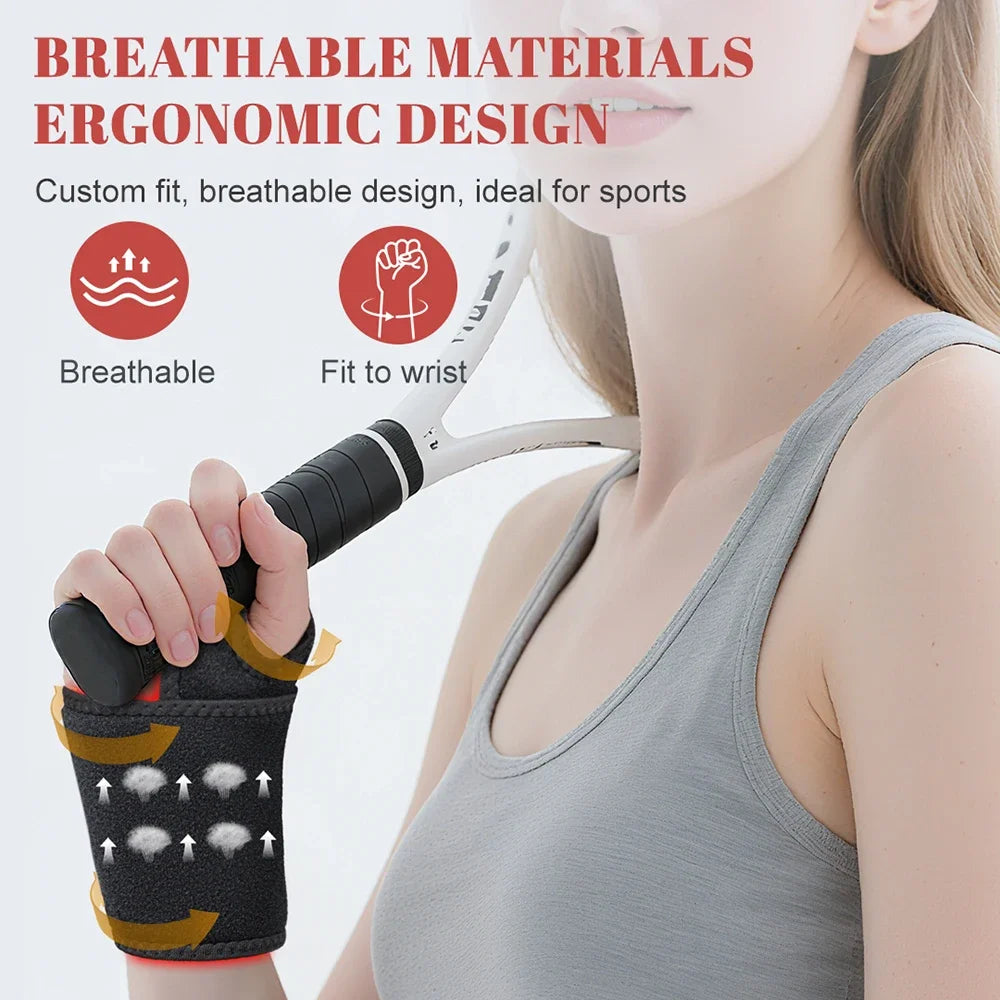 Red Light Therapy Wrist Strap | Pain Relief Device | No Pills, No Side Effects