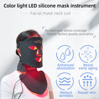 Silicone LED Red Light Therapy Mask (Face & Neck)