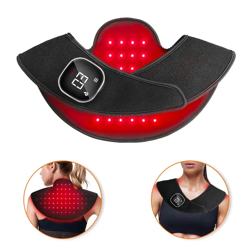 Home Red Light Infrared for Neck and Shoulder Muscle Relaxation Device