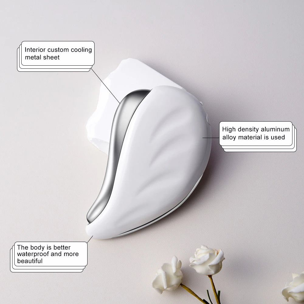 Hot Products Portable Scraping Face Neck Guasha Massager Personal Home Use Electric Heating Gua Sha Board Vibration